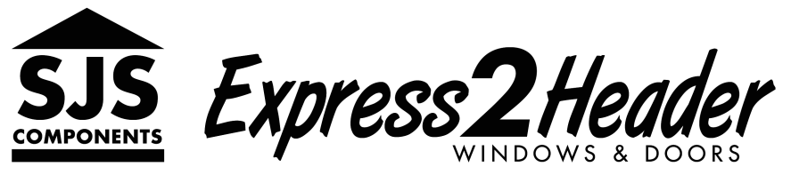 SJS Components Express2Header logo black and white