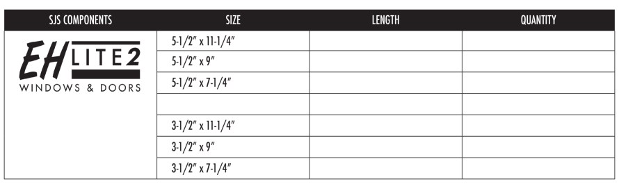 EHLite2 architect chart