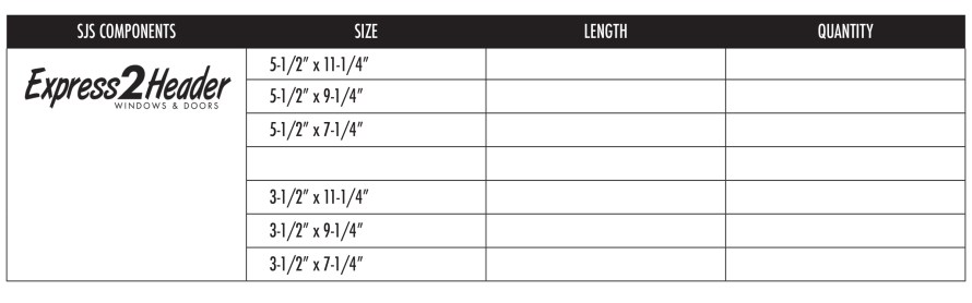 Express2Header architect chart